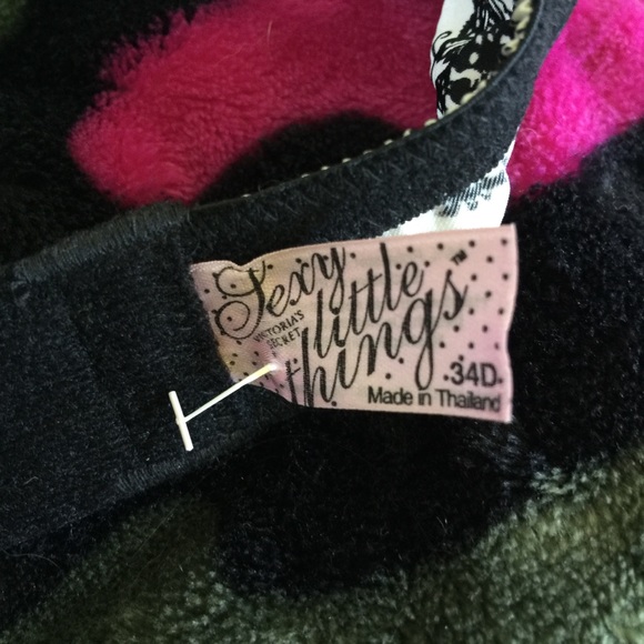 VS Sexy Little Things Underwire, push-up print bra - Picture 8 of 12